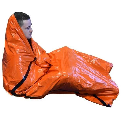 Emergency Survival Bivi Bag – Essentiële Overlevingszak met Survival-instructies
